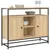 Produktbild 3 för Skänk sonoma-ek 100x35x80 cm konstruerat trä