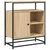 Produktbild 2 för Skänk sonoma-ek 69x35x80 cm konstruerat trä