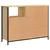 Produktbild 8 för Skänk sonoma-ek 100x33x75 cm konstruerat trä
