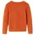 Produktbild 2 för Stickad tröja för barn orange 128