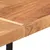 Produktbild 7 för Barbord 150x70x107 cm massivt akaciaträ och järn