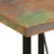 Produktbild 5 för Barbord 55x55x107 cm massivt återvunnet trä och järn