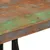 Produktbild 7 för Barbord 55x55x107 cm massivt återvunnet trä och järn