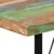 Produktbild 5 för Barbord 110x55x107 cm massivt återvunnet trä och järn