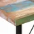 Produktbild 5 för Barbord 150x70x107 cm massivt återvunnet trä och järn