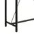 Produktbild 6 för Barbord 110x55x107 cm massivt mangoträ och järn