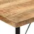 Produktbild 5 för Barbord 150x70x107 cm massivt mangoträ och järn