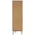 Produktbild 8 för Garderob OLDEN grå och brun 76,5x53x172 cm massiv furu
