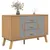 Produktbild 5 för Skänk OLDEN grå & brun 114x43x73,5cm massiv furu