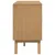 Produktbild 9 för Skänk OLDEN vit och brun 114x43x73,5cm massiv furu