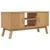 Produktbild 2 för Tv-bänk OLDEN brun 114x43x57 cm massiv furu