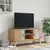 Produktbild 3 för Tv-bänk OLDEN grå och brun 114x43x57 cm massiv furu