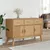 Produktbild 3 för Skänk OLDEN brun 114x43x73,5 cm massiv furu