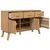 Produktbild 7 för Skänk OLDEN brun 114x43x73,5 cm massiv furu