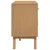 Produktbild 9 för Skänk OLDEN brun 114x43x73,5 cm massiv furu