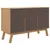 Produktbild 10 för Skänk OLDEN brun 114x43x73,5 cm massiv furu