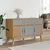 Produktbild 3 för Skänk OLDEN grå & brun 114x43x73,5cm massiv furu
