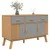 Produktbild 5 för Skänk OLDEN grå & brun 114x43x73,5cm massiv furu