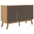 Produktbild 10 för Skänk OLDEN grå & brun 114x43x73,5cm massiv furu