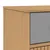 Produktbild 11 för Skänk OLDEN grå & brun 114x43x73,5cm massiv furu