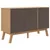 Produktbild 10 för Skänk OLDEN brun 114x43x73,5 cm massiv furu