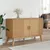 Produktbild 3 för Skänk OLDEN brun 114x43x73,5 cm massiv furu