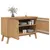 Produktbild 6 för Skänk OLDEN brun 114x43x73,5 cm massiv furu