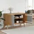 Produktbild 4 för Skänk OLDEN grå & brun 114x43x73,5cm massiv furu
