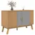 Produktbild 5 för Skänk OLDEN grå & brun 114x43x73,5cm massiv furu