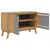 Produktbild 7 för Skänk OLDEN grå & brun 114x43x73,5cm massiv furu