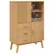 Produktbild 4 för Skänk OLDEN brun 85x43x125 cm massiv furu