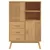 Produktbild 7 för Skänk OLDEN brun 85x43x125 cm massiv furu