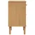 Produktbild 7 för Sängbord SENJA rottinglook brun 40x35x65 cm massiv furu