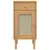 Produktbild 5 för Sängbord SENJA rottinglook brun 40x35x80 cm massiv furu