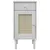 Produktbild 5 för Sängbord SENJA rottinglook vit 40x35x80 cm massiv furu