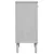 Produktbild 7 för Sängbord SENJA rottinglook vit 40x35x80 cm massiv furu