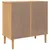 Produktbild 8 för Sidobord SENJA rottinglook brun 80x40x80 cm massiv furu