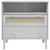 Produktbild 5 för Sidobord SENJA rottinglook vit 80x40x80 cm massiv furu
