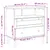 Produktbild 10 för Sidobord SENJA rottinglook vit 80x40x80 cm massiv furu