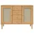 Produktbild 5 för Sidobord SENJA brun 112x40x80 cm massiv furu