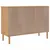 Produktbild 8 för Sidobord SENJA rottinglook brun 112x40x80 cm massiv furu