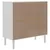 Produktbild 8 för Sidobord SENJA rottinglook vit 80x35x80 cm massiv furu