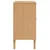 Produktbild 7 för Sidobord SENJA rottinglook brun 80x40x80 cm massiv furu