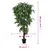 Produktbild 5 för Konstväxt mangoträd 900 blad 180 cm grön