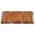 Produktbild 3 för Skärbräda 50x38x2,5 cm massivt akaciaträ
