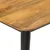 Produktbild 4 för Soffbord 110x50x40 cm massivt mangoträ och järn