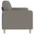 Produktbild 4 för 3-sitssoffa taupe 180 cm tyg