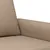Produktbild 6 för Fåtölj Cappuccino 60 cm konstläder