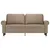 Produktbild 3 för 2-sitssoffa cappuccino 140 cm konstläder