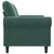 Produktbild 5 för Soffa 2-sits mörkgrön 120 cm sammet